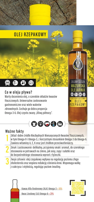 Olej Rzepakowy naturalny 250ml (2)