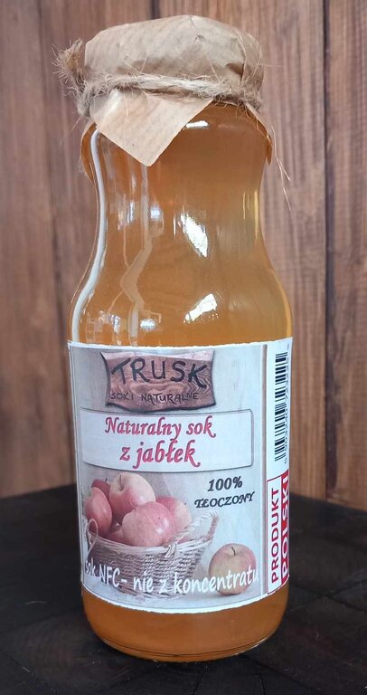 Sok tłoczony z jabłek 240ml (740ml; 3l)