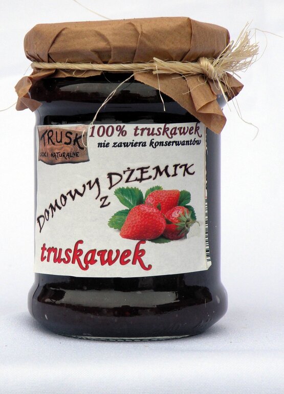 Domowy dżem z truskawek 275g