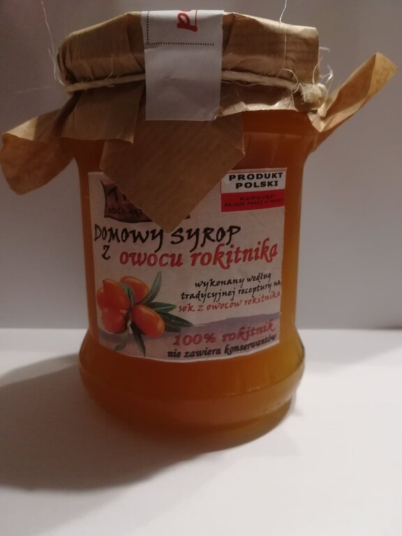 Domowy syrop owocu rokitnika 230ml (1)