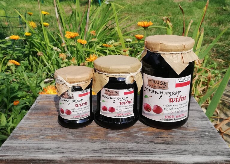 Domowy syrop z wiśni 230ml